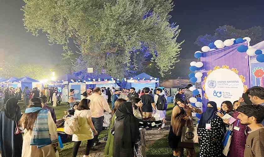 The palpable energy among the youth added significantly to the night’s beauty. — Images courtesy: Alhamra’s official Instagram page