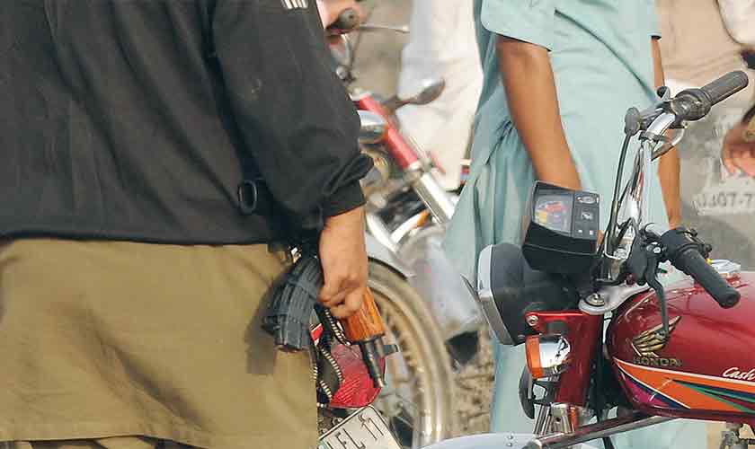 There is “no effective mechanism that guides citizens on where to surrender illegal weapons.” — Photos by Rahat Dar