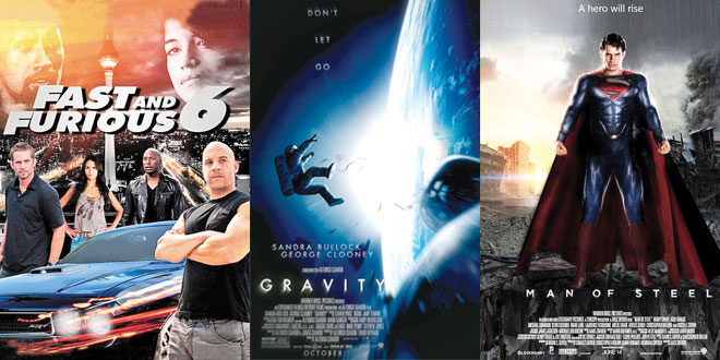 Clearly we have a franchise-friendly audience, with Fast And Furious 6 and Man of Steel being one of the top earning Hollywood flicks to be screened this year, a streak broken by the breathtaking Gravity, which was a sight to behold.. but even so, nothing rakes in the moolah like fast cars and superheroes
