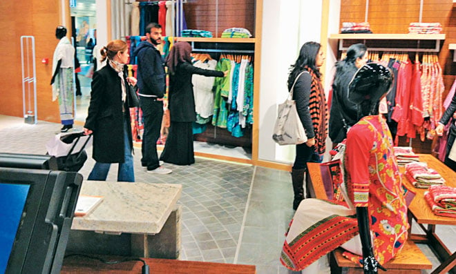 Women from diverse backgrounds are seen browsing through the Khaadi stores in both the Westfield malls Shepherd’s Bush and Stratford - in jeans, tights and even abayas. London is a cosmopolitan city in a truly global sense. It will be interesting to see which piece of the pie Khaadi manages to  get...
