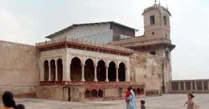 Lahore Fort Pavillion adjacent to Sheesh Mahal.