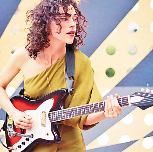 From being Sufjan Steven’s backing vocals and Grizzly Bear’s opening act, St. Vincent has come into her own, bowling over critics with her gritty guitaring