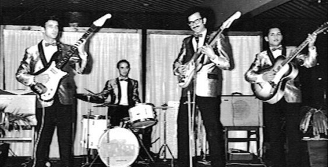 Ivan’s Aces performing at Schehrazade, Islamabad --1969.