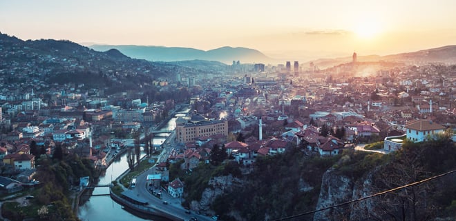 Sarajevo: Old world charm.