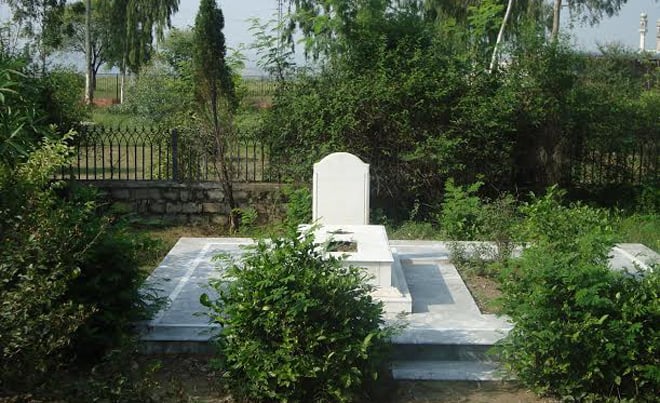 General Sher Ali's grave.