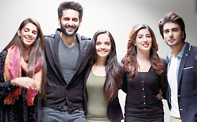 Sanam Saeed, Mohib Mirza, Aamina Sheikh, Mehwish Hayat and Imran Abbas are part of the supergroup of stars, which is committed to doing their bit to ensure that the young victims of December 16 are never forgotten.