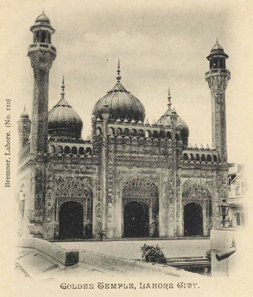 Golden Mosque, Lahore.