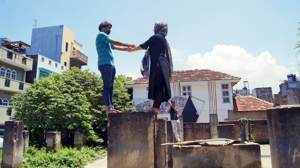 Farwa Hasan and Jeetin Rangher at Theertha.