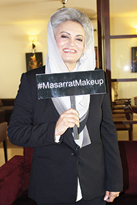 Masarrat Misbah&rsquo;s MM Makeup range has had a successful launch in a short span.