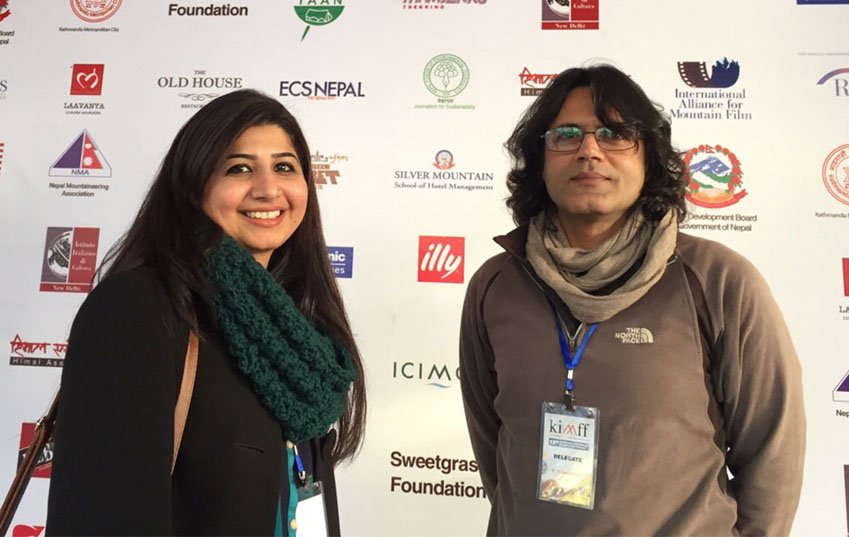 Wajahat Malik and Maryam Cheema at KIMFF.