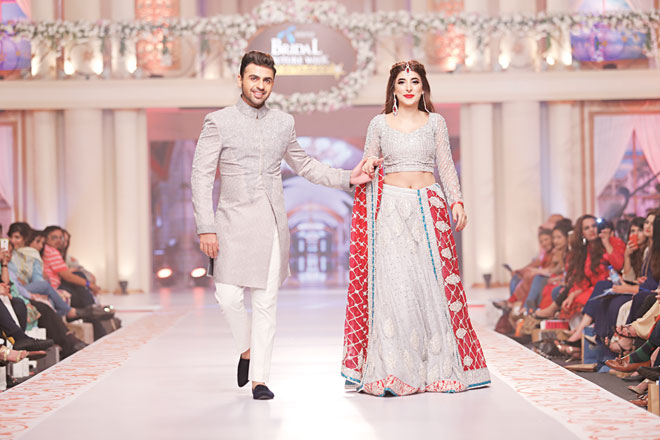 Farhan Saeed and Urwa Hocane were among the long list of celebrity showstoppers on TBCW’s runway.