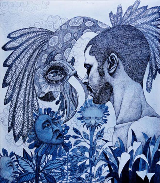 Talking without words.