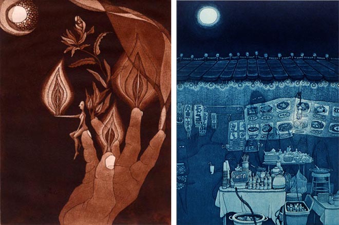 Waiting (R) and Lantern (L). 