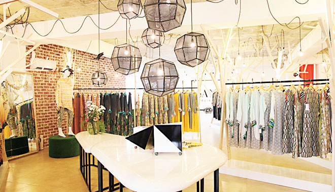 Sania Maskatiya’s flagship store in Lahore designed by Y’oca is the third in her list of stores across Karachi and Lahore. 