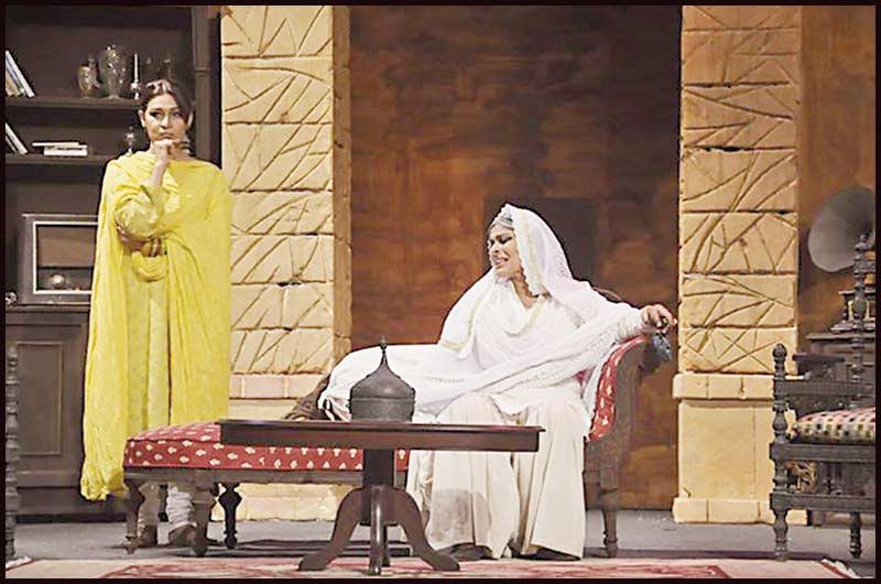 Nimra Bucha and Naila Jaaferi take the stage for Javed Siddiqui’s original play, Begum Jaan, at Napa.