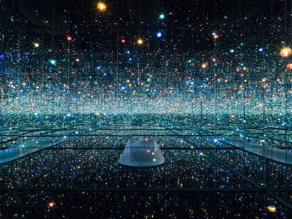 &lsquo;Infinity Mirrored Room -- The Souls of Millions of Light Years Away&rsquo;, by Yayoi Kusama.