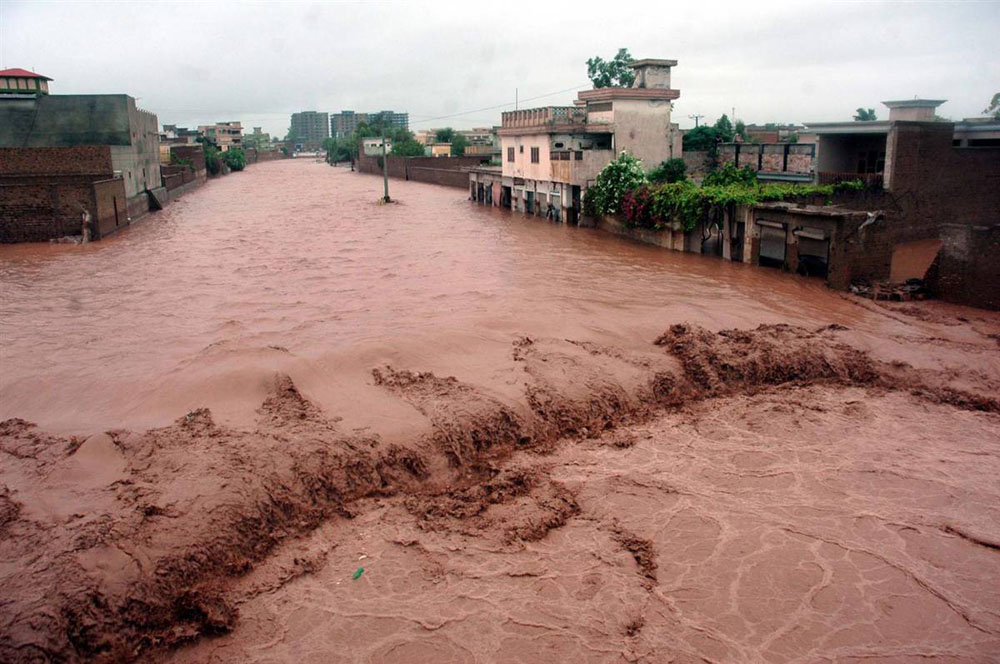 Floods in Sindh.