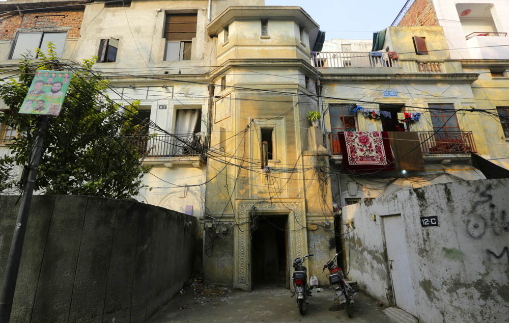 The people say the police force them to vacate their houses or face consequences.