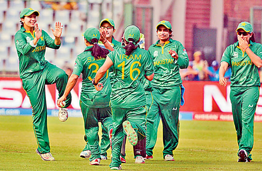 Jubilant Pakistan team- photo courtesy Abhilasha Agarwal.