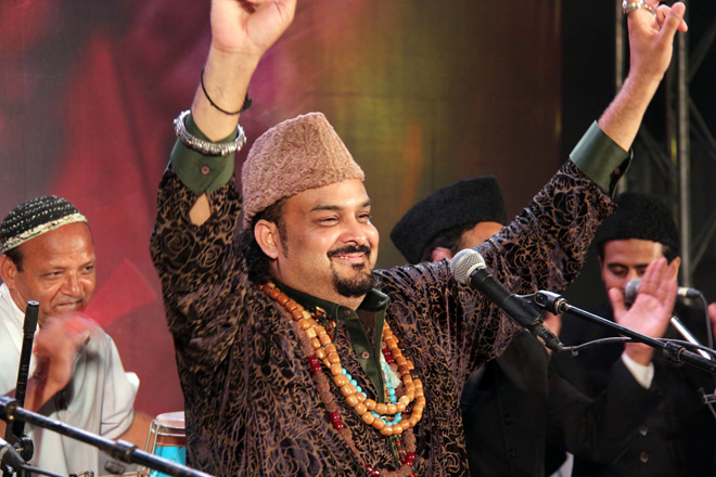 Amjad Sabri was one of the strongest features of the first Shaan-e-Pakistan event held in Delhi last year. 