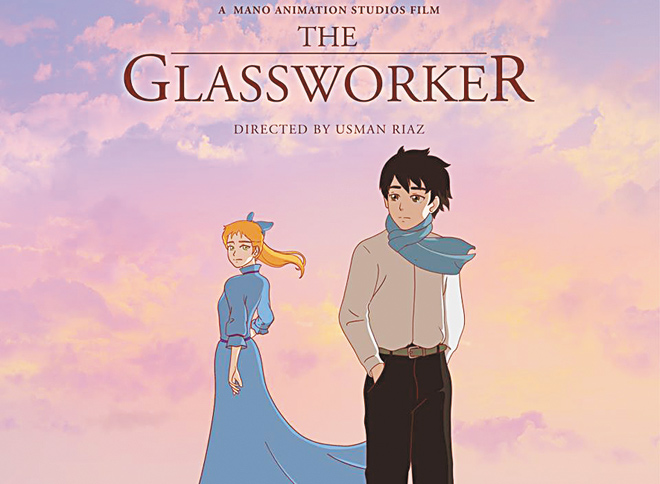 Usman Riaz's The Glassworker deals with the subject of the effects of conflict and war on children and features hand-drawn animation that is beautiful and breathtaking.  