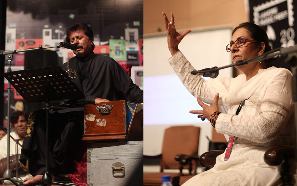 Attaullah Esakhelvi brought the house down. Tina Sani spoke of the vacuum in classical singing in today’s times. 