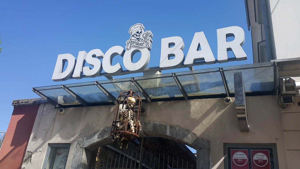 In Ljubljana, the last in line doesn't get to get in.