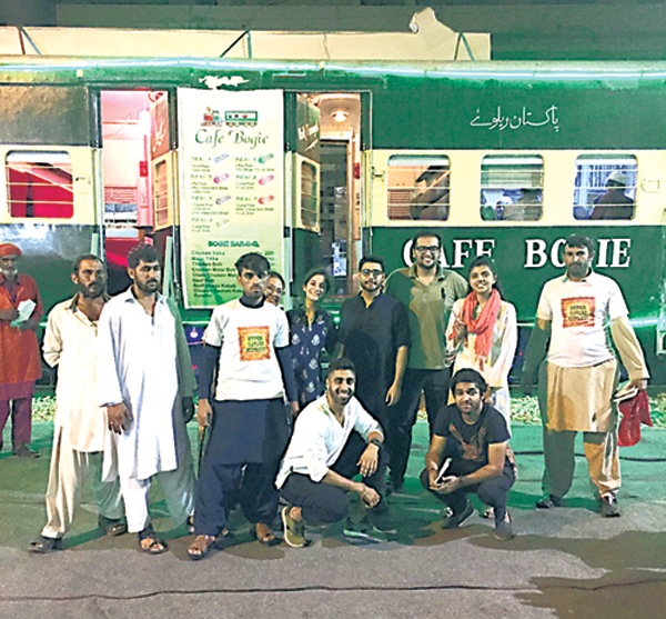 Final Destination: The Super Savari team at Caf&eacute; Bogey