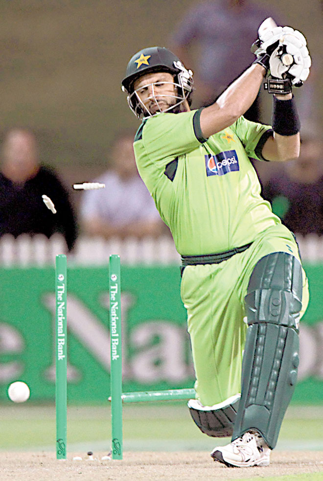 Shahid Afridi.