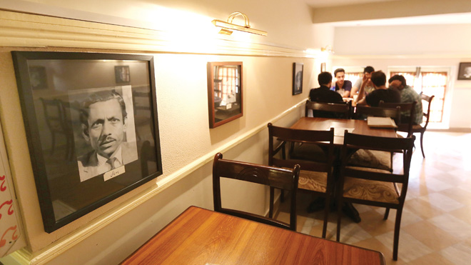 Pak Tea House has always been a favourite with thinkers, writers, and journalists. -- Photos by Rahat Dar
