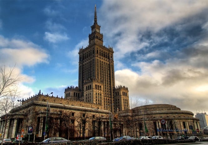 Palace of Culture and Science. 