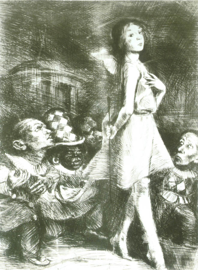 The Infanta and Her Dwarfs by Bruno Schulz.