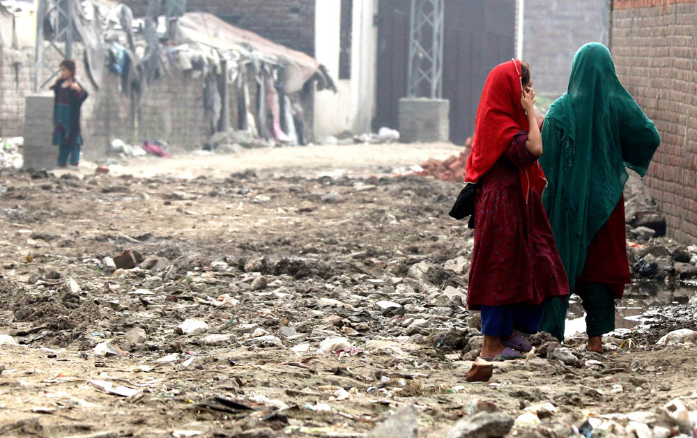 A large population of Afghans is said to reside in the katchi abadis and various low-laying areas. Data collected by the Bureau of Statistics puts it down to 0.5 million. The number is supposed to go up if the census is updated.