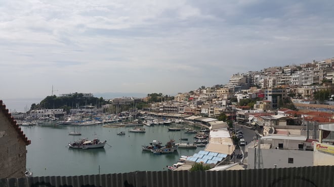 Peiras coast near Athens.