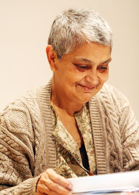 Gayatri Chakravorty Spivak.