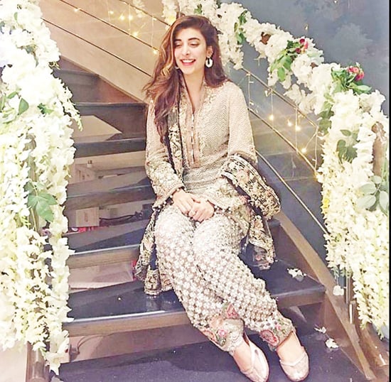 This traditional shalwar kameez from Elan&rsquo;s Palais Indochine collection was one of our favourite outfits from the week long wedding festivities. 
