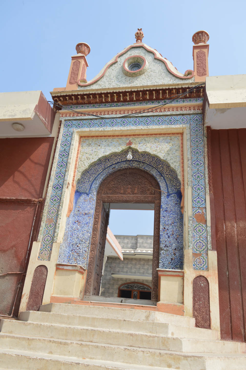 Entrance of Shiv mandir. 