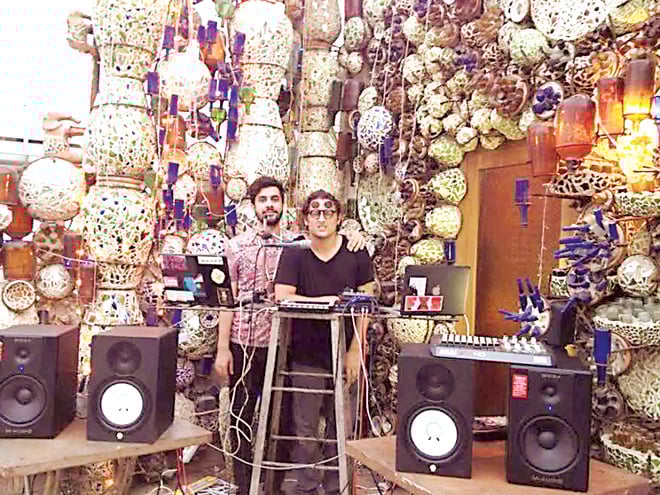 Forever South founders Haamid Rahim (Dynoman) and Bilal Nasir Khan (Rudoh).  