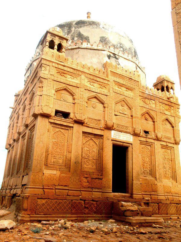 The tomb of Mir Baqar Khan and Mir Mirza Khan.