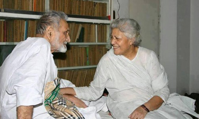 Bano and Ashfaq: in each other’s shadow.