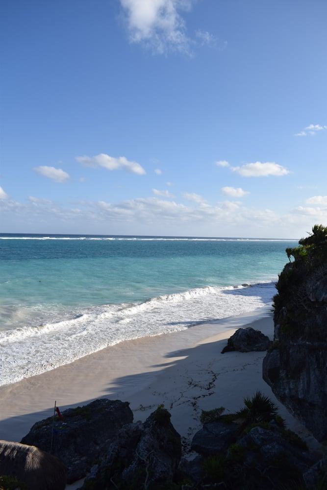 Tulum beach.