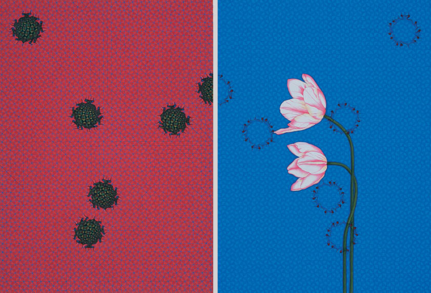 West Looks East -- Aisha Khalid.