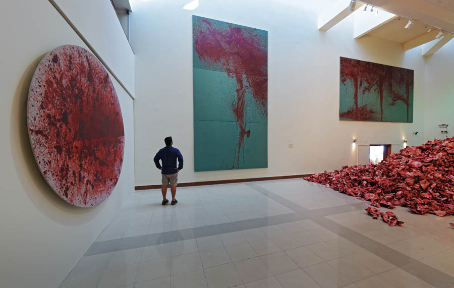 Installation -- Imran Qureshi.