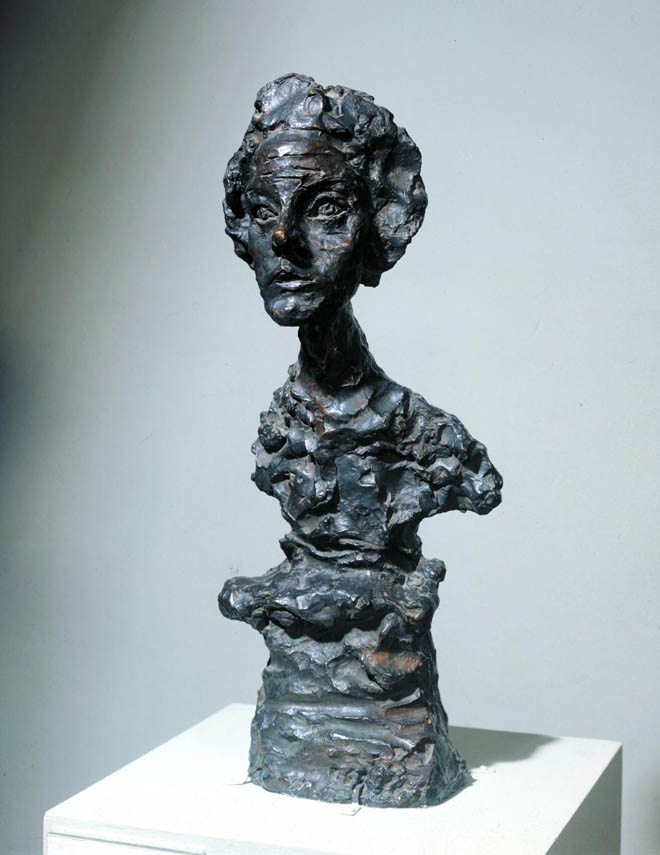 Annette IV 1962, cast 1965 by Alberto Giacometti 1901-1966