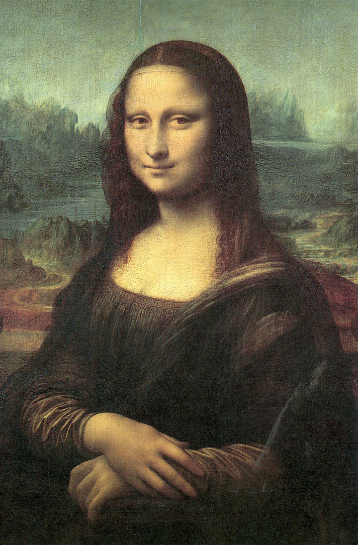 The Mona Lisa by Leonardo da Vinci.