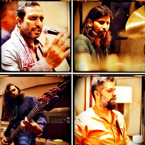 (Clockwise from top) Gumby, Omran Shafique, Babar Sheikh and Shahryar Raza. Apart from playing together, Shafique plays music with the likes of Ali Azmat and can be seen in the upcoming season of Coke Studio; Babar’s other music avatar, the metallic Dusk, have also put a new track while Gumby has been touring the world with Rahat Fateh Ali Khan. 