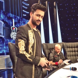 Atif Aslam is also a judge on Pepsi Battle of the Bands.  