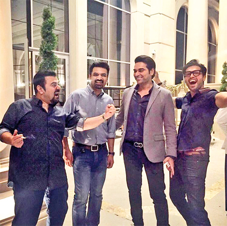 Ahmed Ali Butt, Vasay Chaudhry, Humayun Saeed and Fahad Mustafa