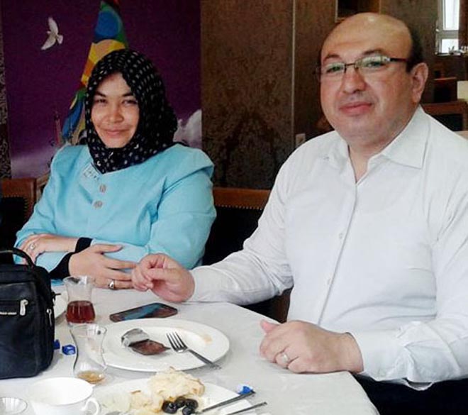 Mesut saheb and his wife