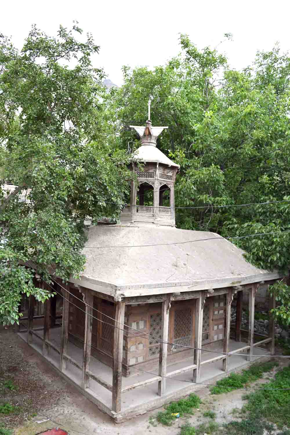 The 18th century tomb, now a UNESCO protected site